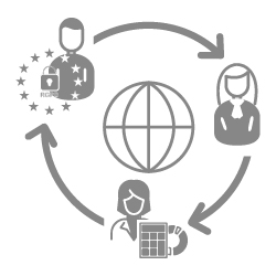 logo de la rubrique Accompagnement des Directions juridiques, LegalOps externes..