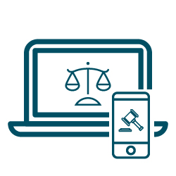 logo de la rubrique Legal Tech et outils numériques spécialisés